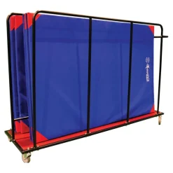 Large 13 Gym Mat Capacity Vertical Mat Trolley 2.2 x 0.55m Gymnastics & Dance|Storage & Bags