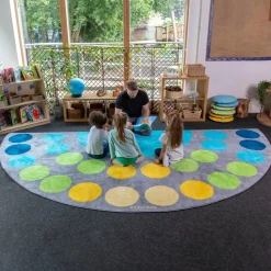 Best Large Semi-Circle Carpet Rugs & Mats|Library Furniture
