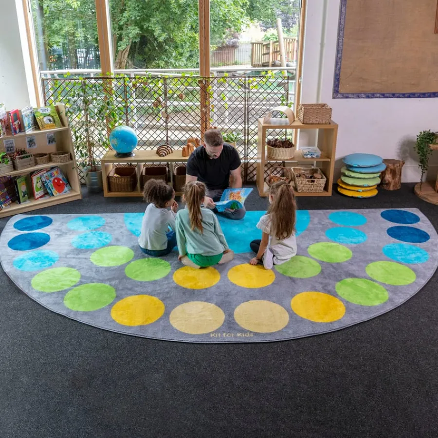 Best Large Semi-Circle Carpet Rugs & Mats|Library Furniture