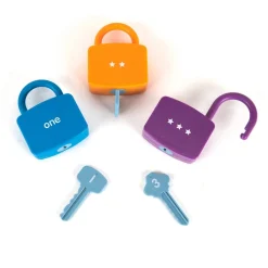 Best Learning Locks Padlock and Keys Matching Exploring Numbers|Patterns, Sequencing & Matching