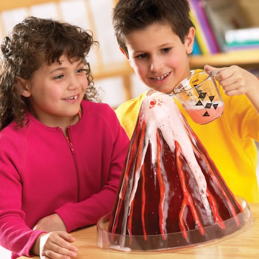 Discount Learning Resources Erupting Volcano Model Rocks & Fossils|Earth, Space & Weather