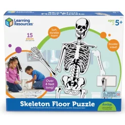 Outlet Learning Resources Foam Skeleton Floor Puzzle Human Body