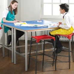Best 4 Legged Lipped Stool Classroom Chairs