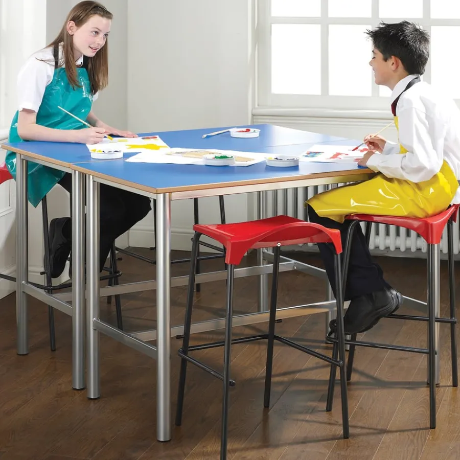 Best 4 Legged Lipped Stool Classroom Chairs