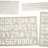 Sale Lettering Stencils Set Of 4 Festivals & Celebrations