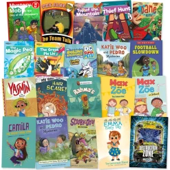 Discount Levels 7 and 8 Turquoise and Purple Books 20pk Book Bands|Book & Reading