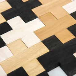 Best Loose Parts Wooden Crosses Set 45pcs Construction Sets|Patterns, Sequencing & Matching