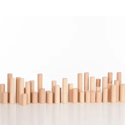 Clearance Loose Parts Wooden Stacking & Building Columns 40pk Sorting & Classification|Space, Shape & Measure