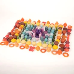 Sale Loose Parts Wooden Treasures Starter Set Loose Parts|Patterns, Sequencing & Matching