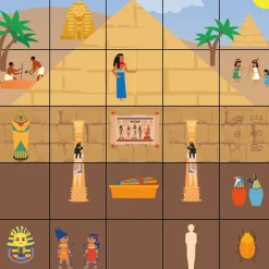 Hot Loti-Bot Ancient Egypt Mat Programming & Control Technology|Programmable Robots