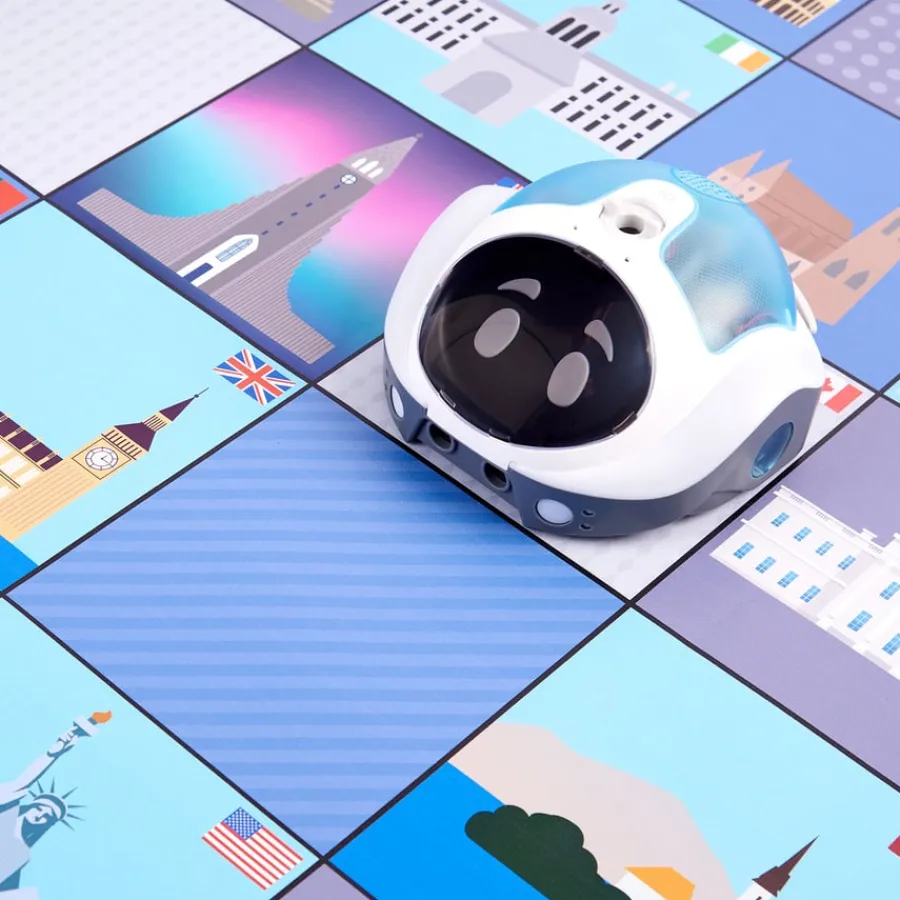 Loti-Bot Mat - Cities around the World Programming & Control Technology|Programmable Robots