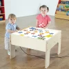 Online Low Level Toddler Light Box Table H50 x W75 x L75cm Light Up Learning|Glow Resources