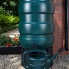Clearance 230l Water Butt complete with Stand Plants & Growing