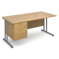 Hot Maestro Three Drawer Rectangular Desks Dining And Meeting Tables|Desks & Tables