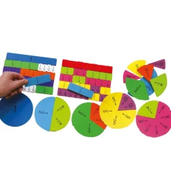 New Magnetic Fraction Builders 106pcs Fractions, Decimals & Percentages|Fractions
