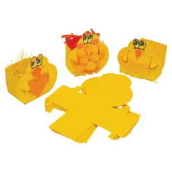 Clearance Make Your Own Easter Chick Gift Boxes 30pk Collage & Craft|Festivals & Celebrations