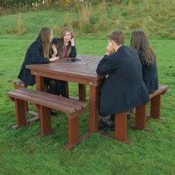 Discount Marmax Children's Octobrunch Recycled Picnic Bench Benches & Picnic Benches|Outdoor Furniture