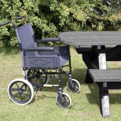 Online Marmax Picnic Bench Extended Top Wheelchair Accessible Benches & Picnic Benches|Forest Schools