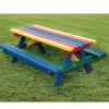 Marmax Rainbow Junior Picnic Table Benches & Picnic Benches|Forest Schools