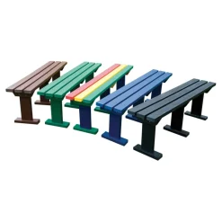 Online Marmax Recycled Plastic Bench Seat height 490mm Benches & Picnic Benches|Outdoor Furniture