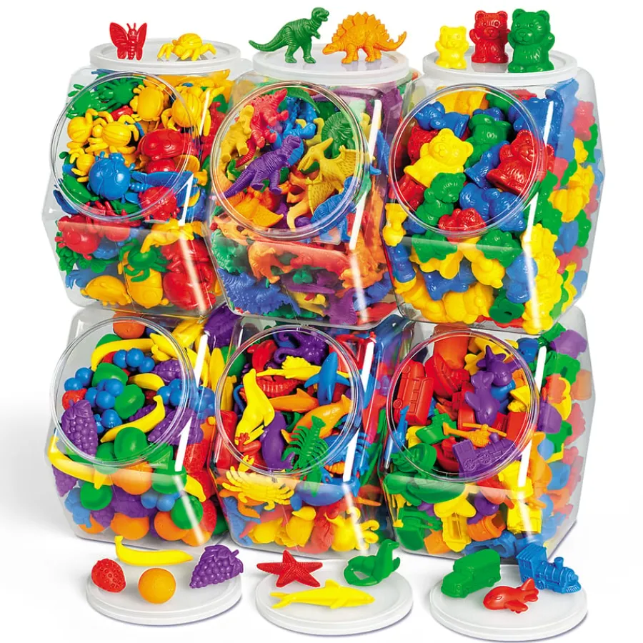 Clearance Maths Counters Library 762pcs Maths Counters|Number & Place Value