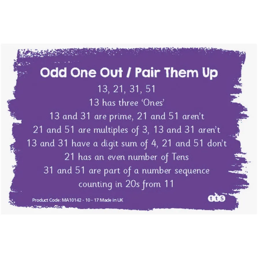 Clearance Maths Reasoning Activity Cards Year 5 81pk Addition & Subtraction|Oracy