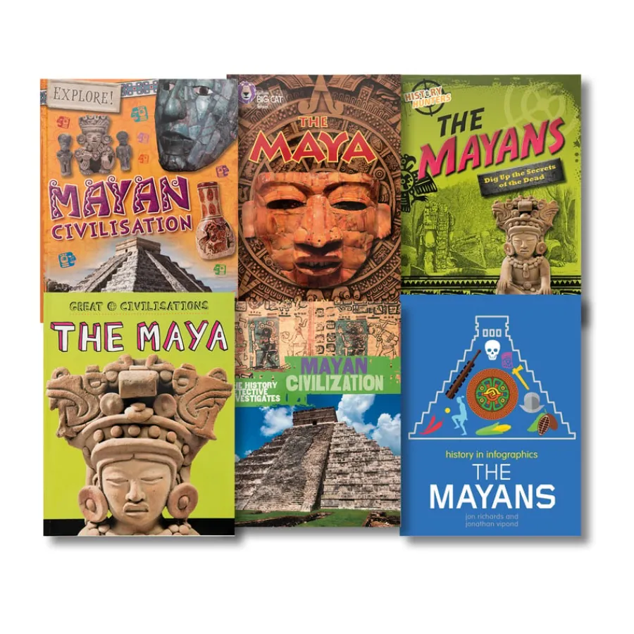 Discount Mayan Book Pack 6pk Non-Fiction Books|Books & Book Packs