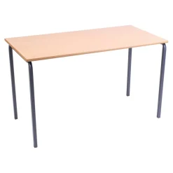 Hot MDF Edge Crushbent Frame Table 1100x550mm Classroom Tables|Furniture