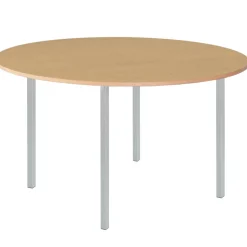 MDF Edge Welded Frame Circular Table Classroom Tables|Furniture