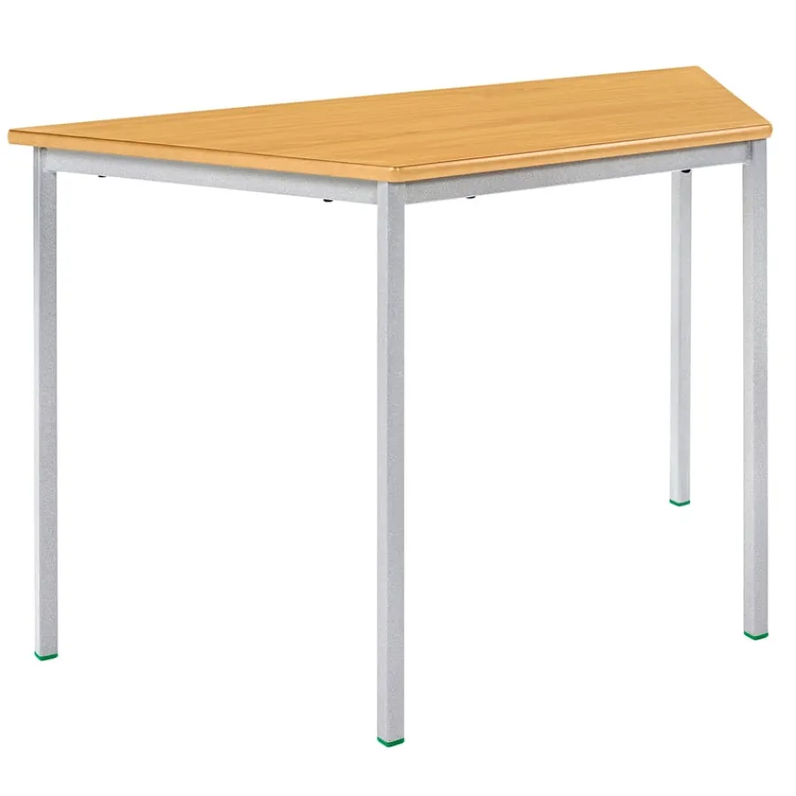 MDF Edge Welded Frame Trapezoidal Table Classroom Tables|Furniture