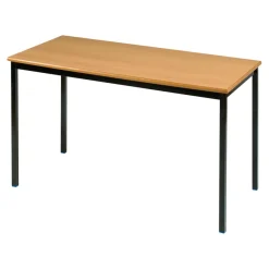 Discount MDF Edge Weld Frame Rectangle Table 110x55cm Classroom Tables|Furniture