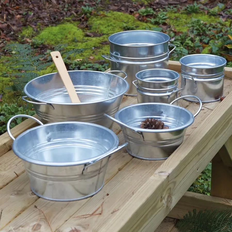 Metal Messy Play Set 25pk Outdoor Sand & Water|Mud Kitchens