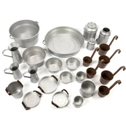 Metal Messy Play Set 25pk Outdoor Sand & Water|Mud Kitchens