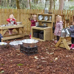 Metal Messy Play Set 25pk Outdoor Sand & Water|Mud Kitchens