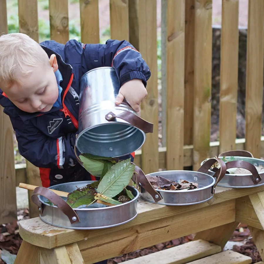 Metal Messy Play Set 25pk Outdoor Sand & Water|Mud Kitchens