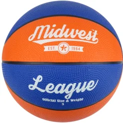 Sale Midwest League Rubber Dimpled Basketball Basketball|Basketball