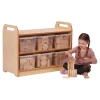 Outlet Millhouse Block Play Unit Cupboards|Trays & Tray Storage