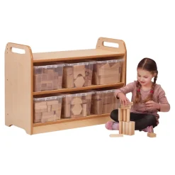 Outlet Millhouse Block Play Unit Cupboards|Trays & Tray Storage