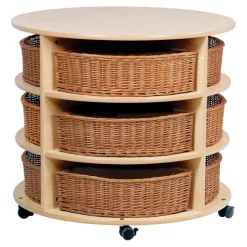 Clearance Millhouse Circular Storage Unit Boxes & Containers|Storage & Trolleys