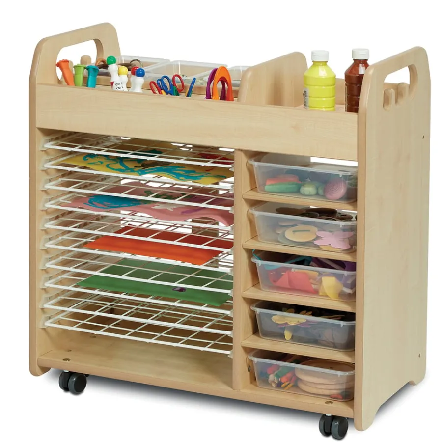Clearance Millhouse Combi Art Trolley Storage & Trolleys|Storage & Trolleys
