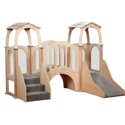 Best Millhouse Discovery Bridge Kinder Gym With Roof Outdoor Physical Development|Physical Development