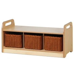 Clearance Millhouse Large Hall Bench with Storage Boxes & Containers|Storage & Trolleys