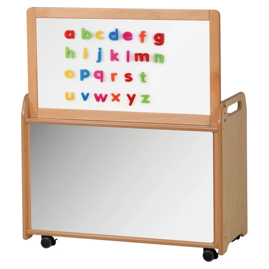 Discount Millhouse Mobile Storage Magnetic Whiteboard Whiteboards|Whiteboards