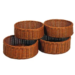 Sale Millhouse Set of 4 Round Baskets Sensory Construction