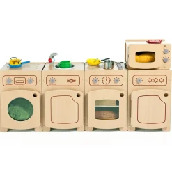 Discount Millhouse Stamford Wooden Kitchen Set Bundle Deal Role Play Furniture & Accessories|Shopping & Food