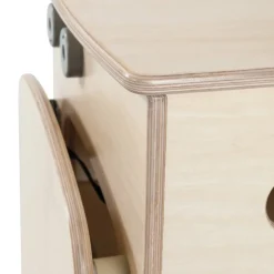 New Millhouse Toddler Natural Wooden Play Kitchen 4pc Kitchens & Accessories|Shopping & Food