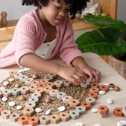 Mini Construction Building Bricks 60pk Construction|Loose Parts