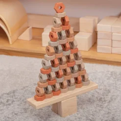 Mini Construction Building Bricks 60pk Construction|Loose Parts