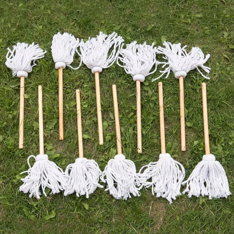Hot Mini Paint Mops 10pk Outdoor Art|Mark Making Tools
