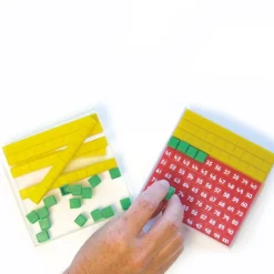 New Mini Plastic Base Ten Set 30pk Base Ten Sets|Number & Place Value